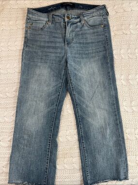 Liverpool Women's Light Blue Crop Flare